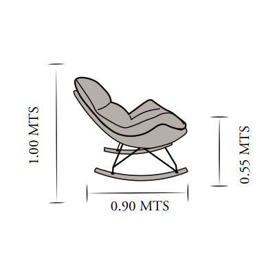 Mecedora Artemisa Natural