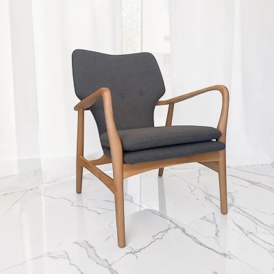 Butaca Amsterdam nórdica madera haya | Muebles diseño │Venta mayorista — MoOd DECO