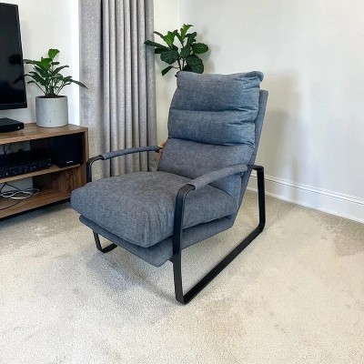 Butaca Hades industrial gris antracita | Mayorista MoOd DECO