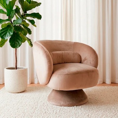 Butaca Apolo giratoria bouclé arena | Mayorista MoOd DECO