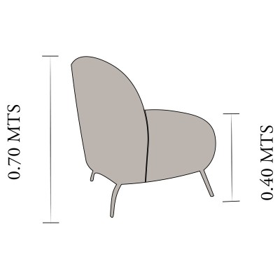 Butaca Ares Bastonada