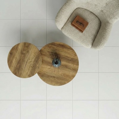 Set Rubens ratonas cónicas madera natural japandí | MoOd DECO