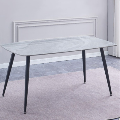 Mesa Picasso mármol gris rectangular nórdica | MoOd DECO