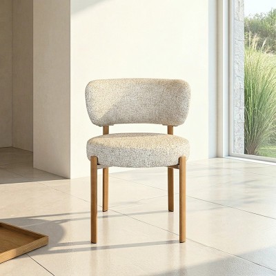 Silla Bermejo chenille beige nuevo ingreso | MoOd DECO 2026