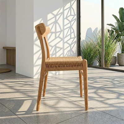 Sillón Amazona fresno fibra natural con brazos | MoOd DECO