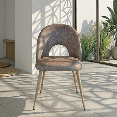 Silla Indo nórdica arena simil madera | Mayorista MoOd DECO