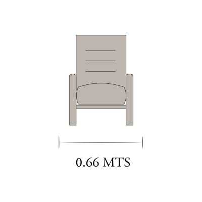 Butaca Hades Simil Cuero